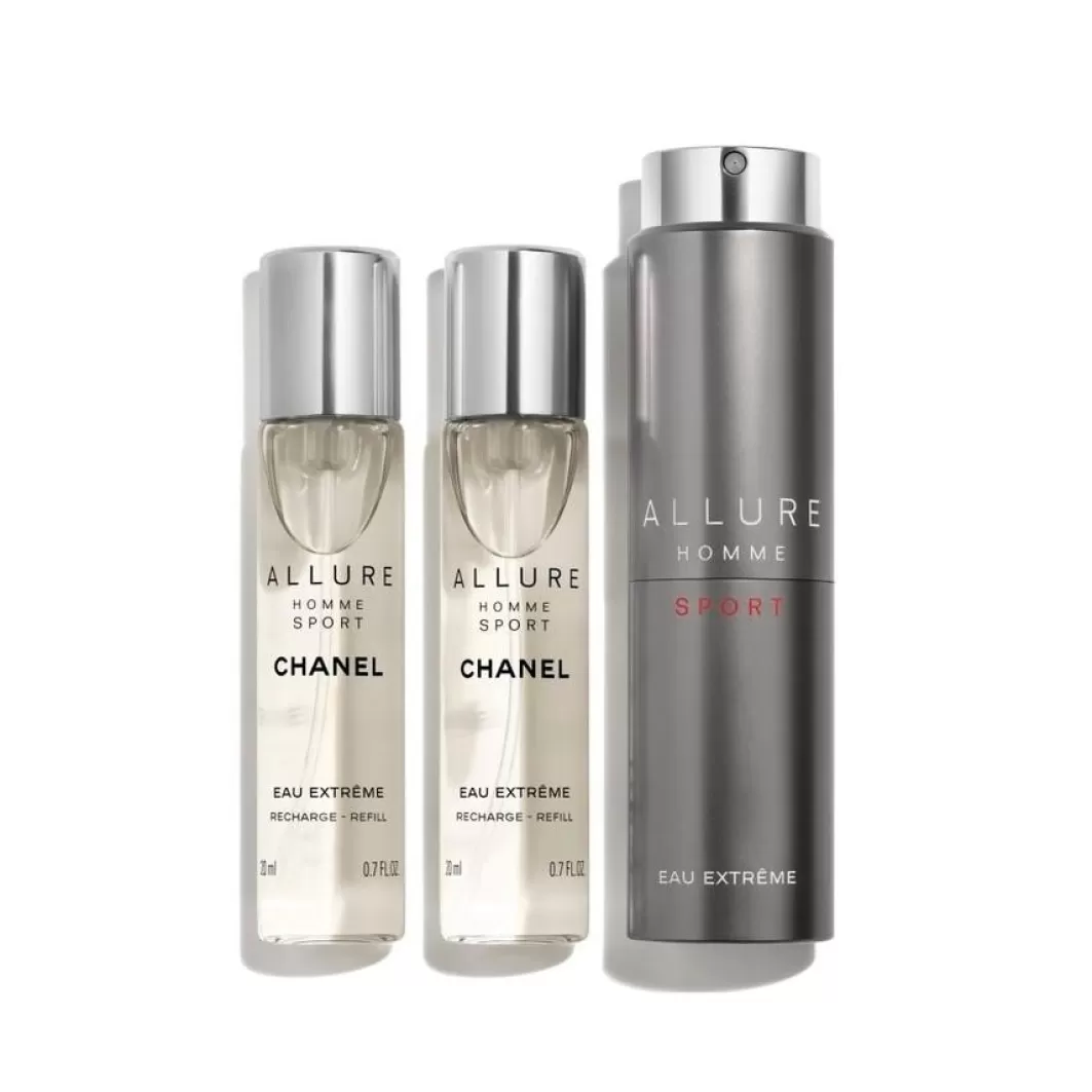 CHANEL Cofanetti^ Allure Homme Sport Eau Extreme Vaporizzatore Da Viaggio Ricaricabile