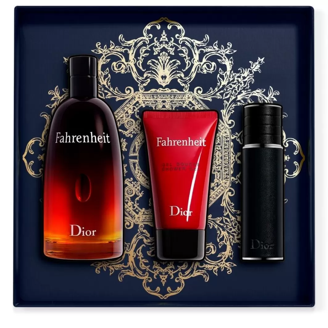 DIOR Cofanetti^ Fahrenheit 32 Cofanetto Eau De Toilette, Gel Doccia E Spray Formato Viaggio