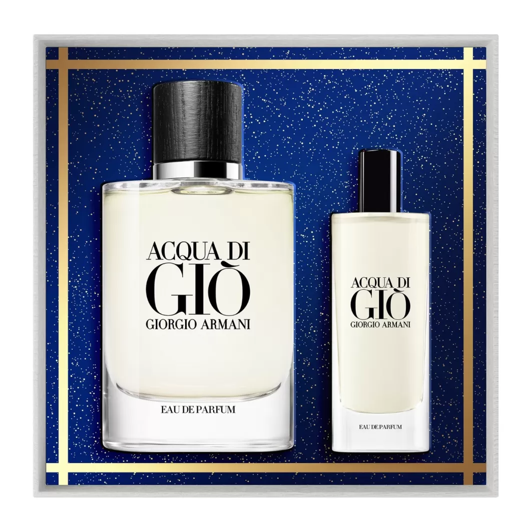Giorgio Armani Cofanetti Profumo^ Acqua Di Gio Cofanetto Acqua Di Gio Eau De Parfum- Cofanetto Regalo Natale