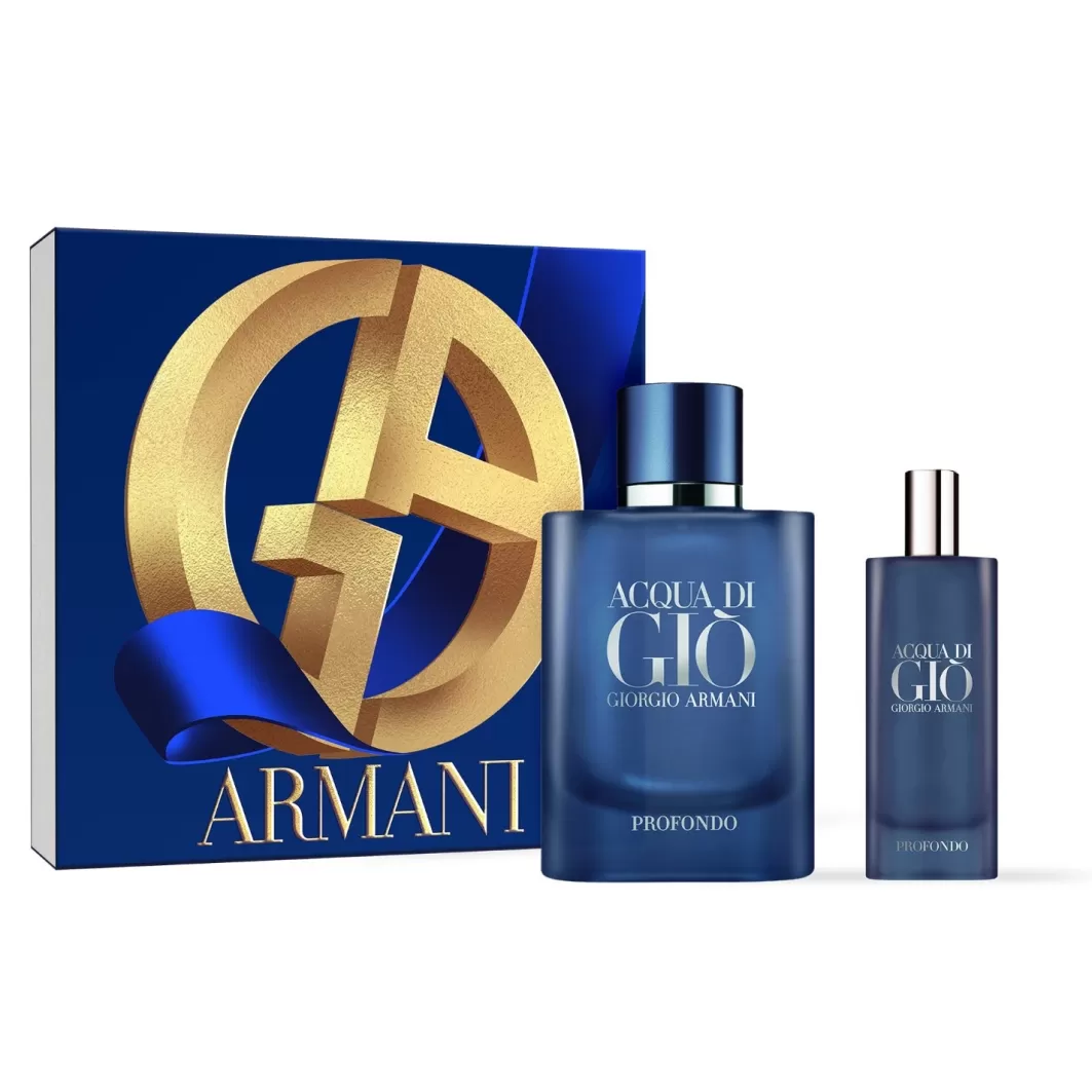 Giorgio Armani Cofanetti Profumo^ Acqua Di Gio Cofanetto Acqua Di Gio Profondo - Cofanetto Regalo Natale