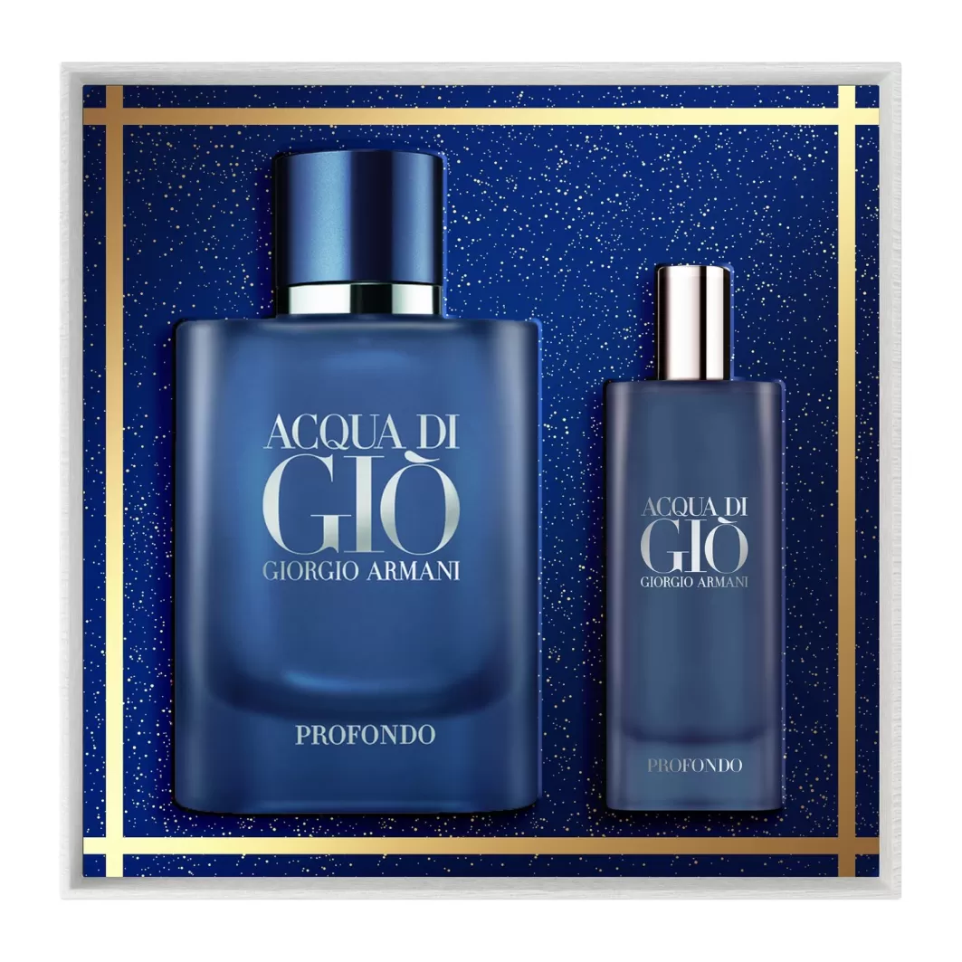 Giorgio Armani Cofanetti Profumo^ Acqua Di Gio Cofanetto Acqua Di Gio Profondo - Cofanetto Regalo Natale