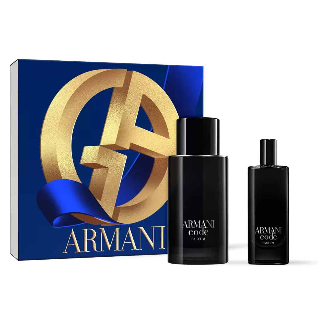 Giorgio Armani Cofanetti Profumo^ Armani Code Cofanetto Armani Code Parfum - Cofanetto Regalo Natale
