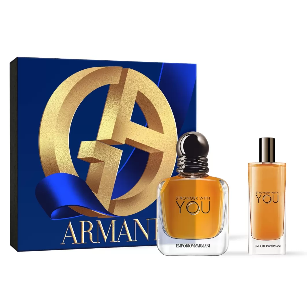 Giorgio Armani Cofanetti Profumo^ Cofanetto Stronger With You - Cofanetto Regalo Natale