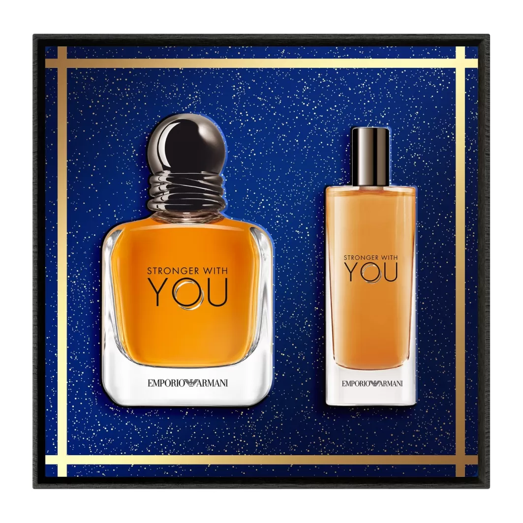 Giorgio Armani Cofanetti Profumo^ Cofanetto Stronger With You - Cofanetto Regalo Natale