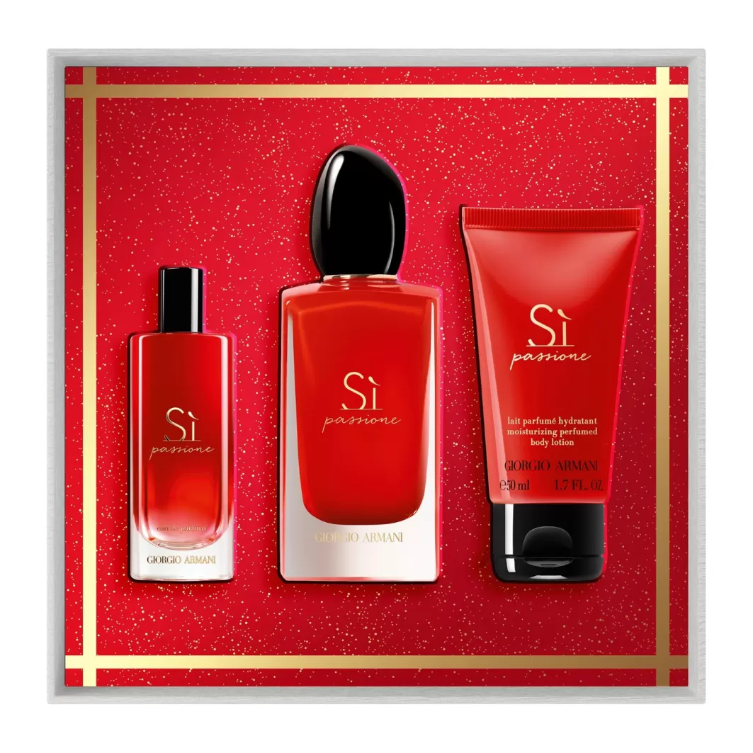 Giorgio Armani Fragranze Unisex^ Si Cofanetto Si Passione - Cofanetto Regalo Natale