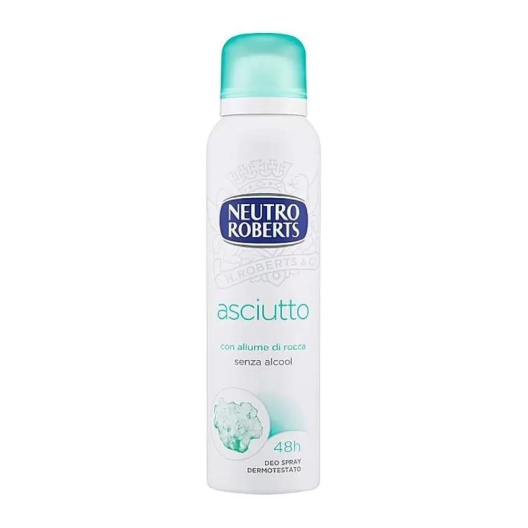 Neutro Roberts Deodorante^ Deo Spray Asciutto Legno Iris E Mandorla