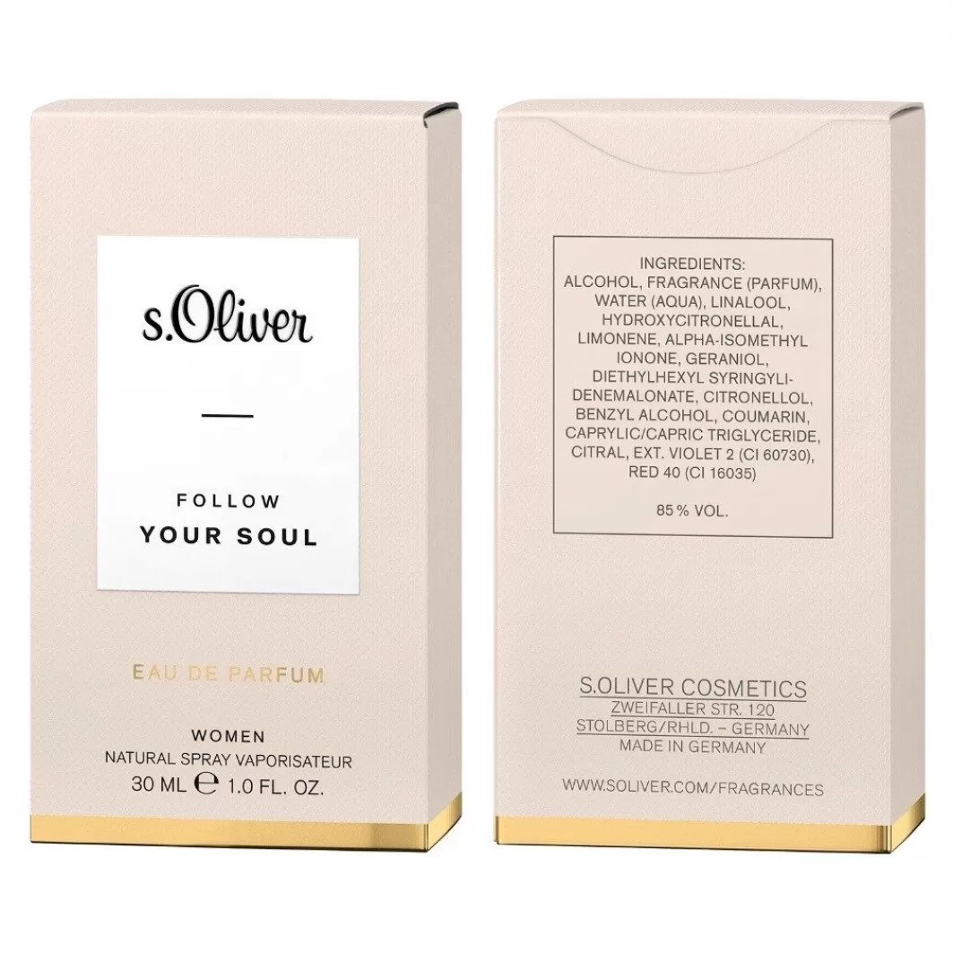 Follow Your Soul Follow Your Soul Women Eau De Parfum Spray>S.Oliver Hot